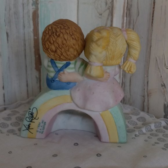 Vintage 1984 Cabbage Patch Kids "Be My Sweetheart!" Figurine - Picture 4 of 7